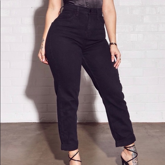 Size 0 black FN I got it from my mama jeans - Picture 1 of 2